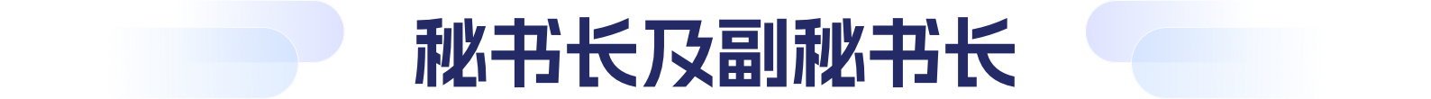 秘书长及副秘书长